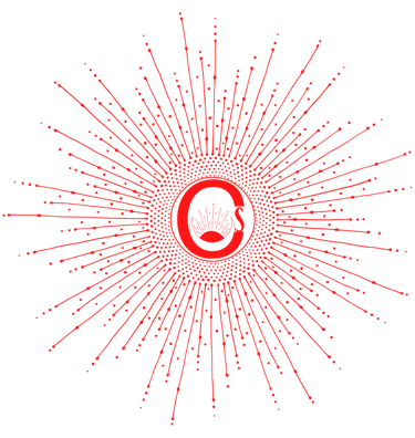 The Seekers Circle logo in red