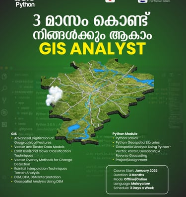 QGIS Python course in Kerala