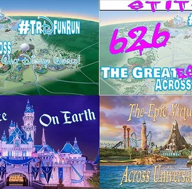 #TrDFunRun Virtual Theme Park Races