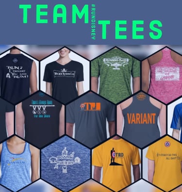 Team #runDisney Performance Tees