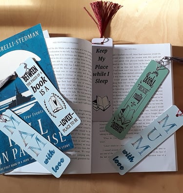 photo of bookmarks for sale