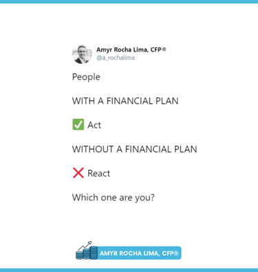 Amyr Rocha Lima Chartered Financial Planner Financial Literacy Campaign