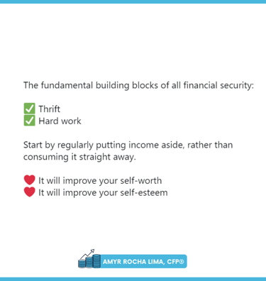 Amyr Rocha Lima Chartered Financial Planner Financial Literacy Campaign