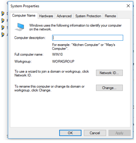 System Properties