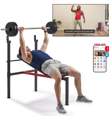 weight lifting bench