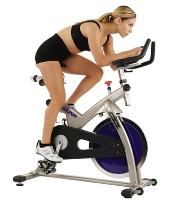 riding exercise bike