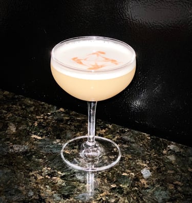 whiskey sour rye egg white aquafaba