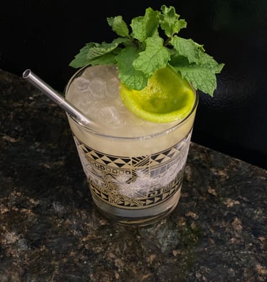 Mai Tai rum orgeat 