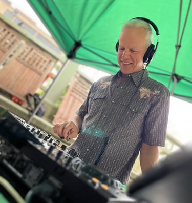 Shimmy DJ smiling