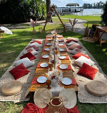  Outdoor Picnic wedding in kerala