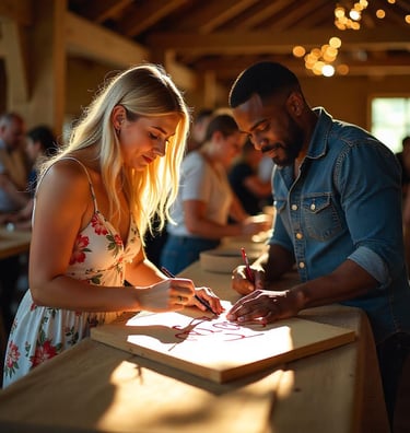Wedding DIY Craft Party