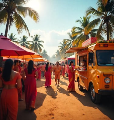Wedding Food Truck Festival in Kerala
