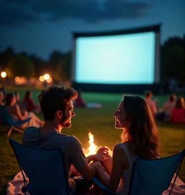 "Movie Night Under the Stars"