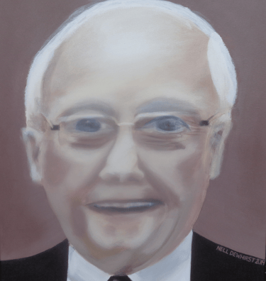 Acrylic on canvas portrait 2019, 50cm x 60cm