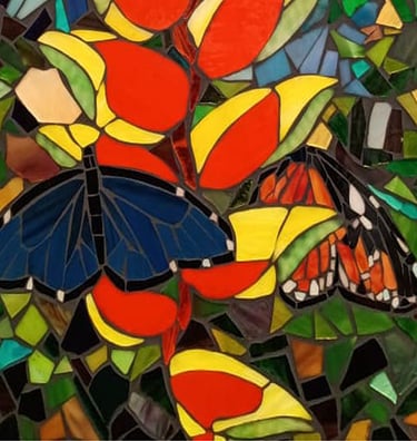windows in stained glass , vitrales para ventanas y puertas, custom design stained glass costa rica