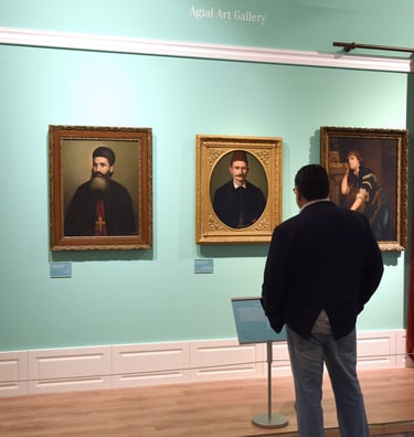 open walls exhibtion AUB collection