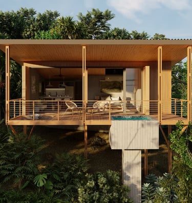 eco-friendly bungalows miches