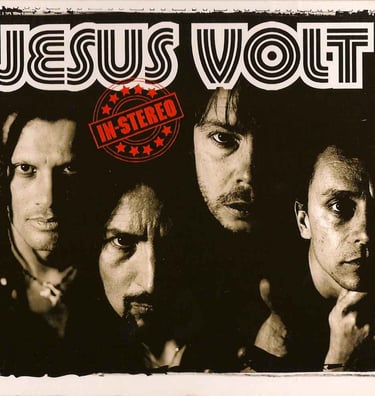 Pochette de l'album du groupe Jesus Volt, In stéréo