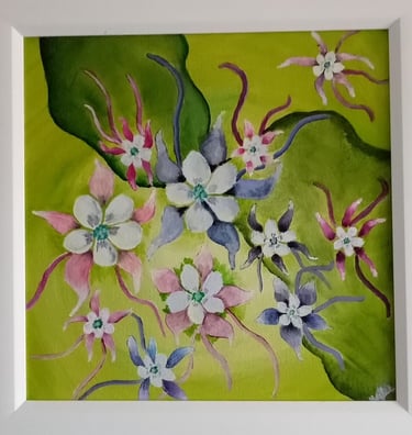 Columbine Party (painting) Kylee Nicole Smith