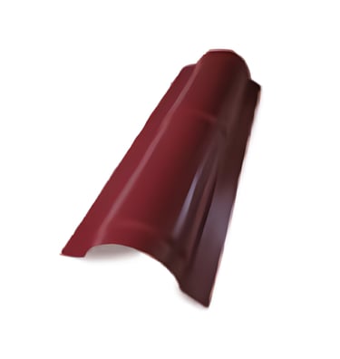 Diagonal ridge genteng uPVC Royalroof