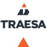 a triangle shaped triangle with the word traesa on it