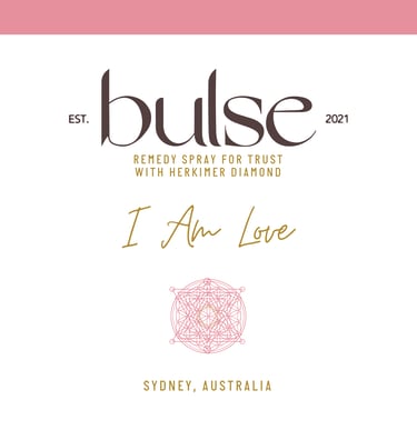 I Am Love - a spray all about trust and opening your heart