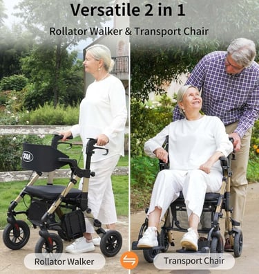 rollator walker 2 n 1