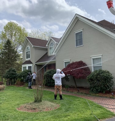 Soft wash services in Allentown, Bethlehem and Easton PA