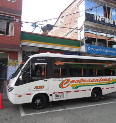 paradero busetas Cajamarca 