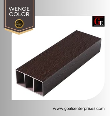 WPC Timber Tube Wenge Color