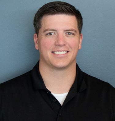Kody Daffer, Nampa City Council candidate, professional headshot at the bottom of the homepage