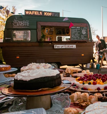 foodtruck groningen peppie & koffie catering