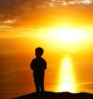 Atlantic sunset. Slieve League. Ireland