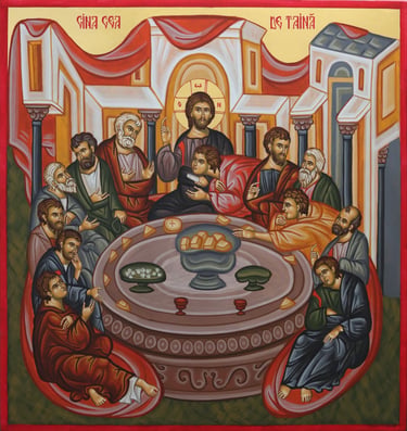 last supper icon