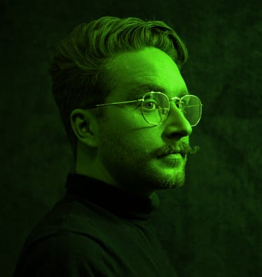 Bearded Crocodile Beard Company man green 2