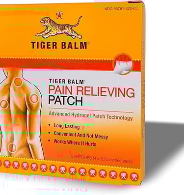a box of tiger bale pain relief pain relief pain relief pain relief pain relief