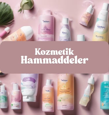 kozmetik hammaddeler
