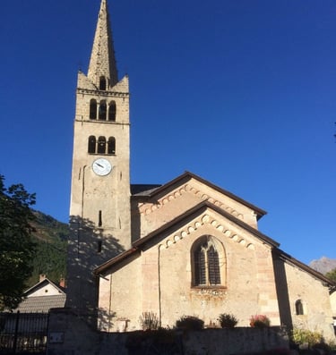 Eglise Saint-Marcellin, Névache