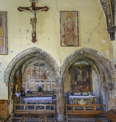 Fresques Saint Antoine Saint Chrisotphe