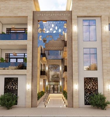 مشروع الشقق السكنية داخل حي المهدية من تصميم وتنفيذ شركة دليل البناء للتطوير العقاري