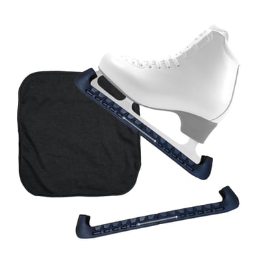 Kiarela Ice skate guards + towel black