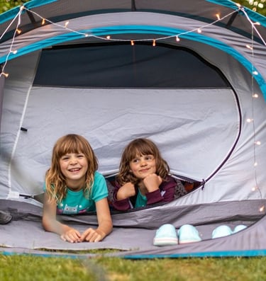 Niños de acampada