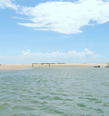 passeios de lancha para Crôa do Goré e Ilha dos Namorados