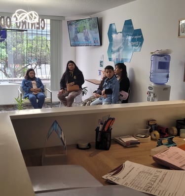 Recepción Moderna Clínica Dental - Agenda tu Cita en San Miguel Lima