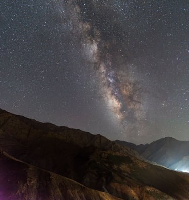 Nightscape, Voie Lactée, Milky Way, Via Lattea, Paysage Etoilé, Starry Landscape, Paesaggio stellato