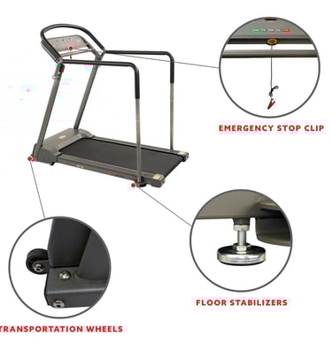 treadmill features