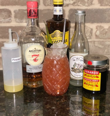 rum pineapple angostura orgeat