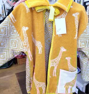 Angie Coburn child's towelling top for the beach