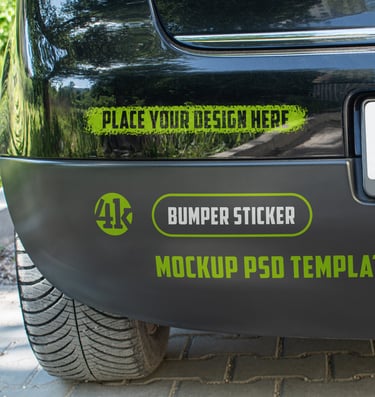 Sticker pour par-choc