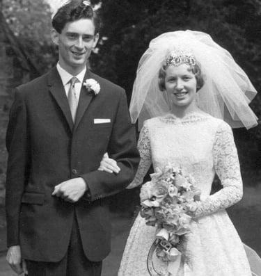 Margaret Williams, 13 Ravenswood avenue and Clive stace, 104 Ravenswood Avenue, Tunbridge Wells 1962